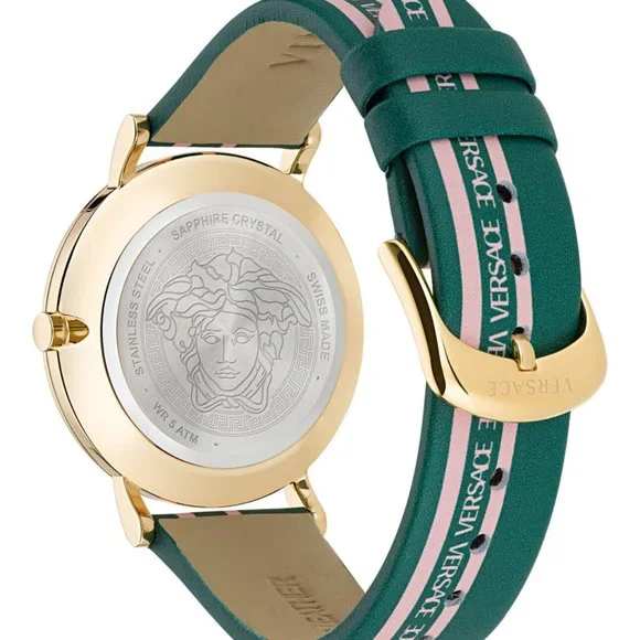 Versace Versus Gold 36mm Stripe Watch - www.disolcolor.com